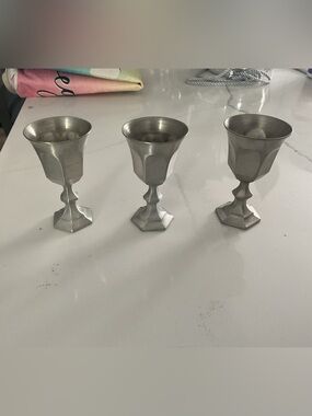 Pewter Goblets